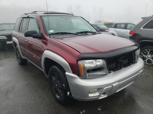 Salvage cars for sale from Copart Exeter, RI: 2004 Chevrolet Trailblazer