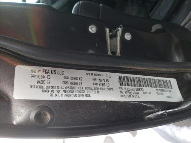 2015 DODGE DART SXT 1C3CDFBB1FD306763