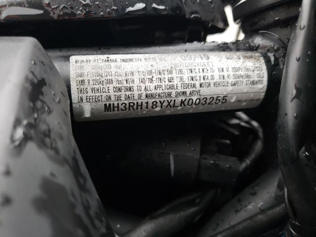 2020 YAMAHA YZFR3 A MH3RH18YXLK003255