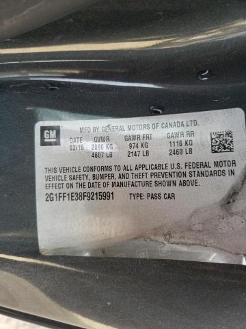 2015 CHEVROLET CAMARO LT - 2G1FF1E38F9215991