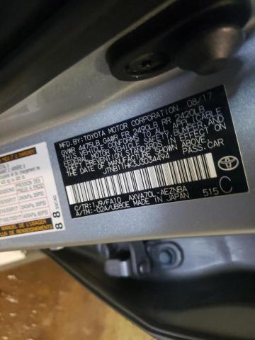 JTNB11HK3J3034494 Toyota Camry L 2018. Фото: 9