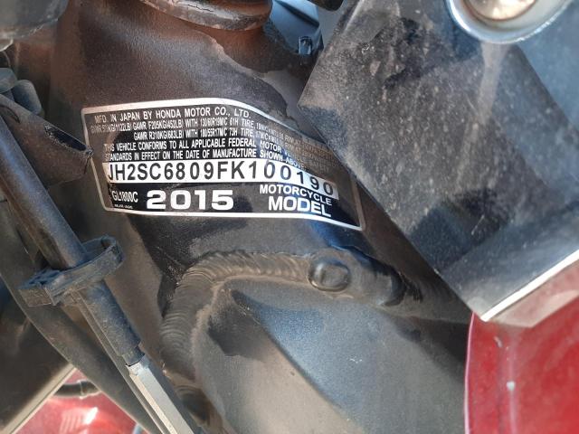 2015 HONDA GL1800 C JH2SC6809FK100190