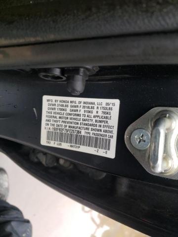 2015 HONDA CIVIC SE - 19XFB2F75FE257384