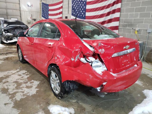 1G1JC5SH0E4136505 Chevrolet Sonic Lt 2014. Фото: 2
