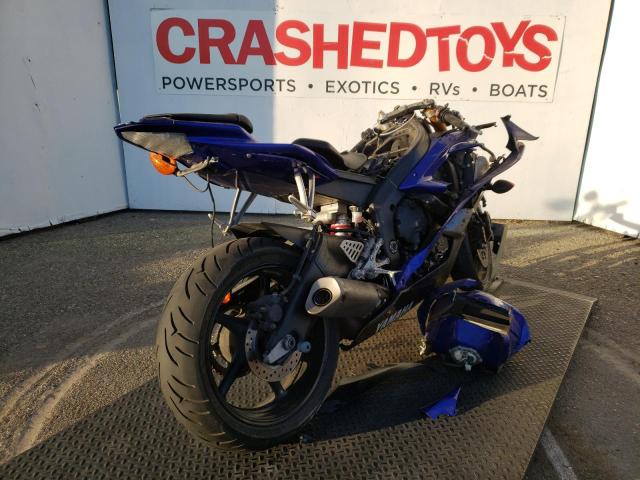 2007 YAMAHA YZFR6 L JYARJ12YX7A002707