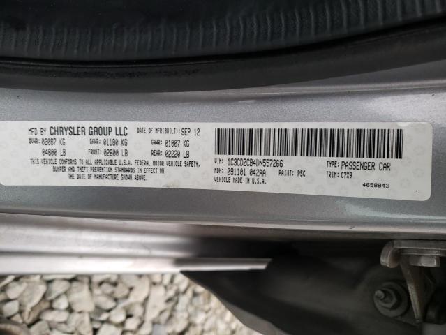 2013 DODGE AVENGER SX - 1C3CDZCB4DN557266