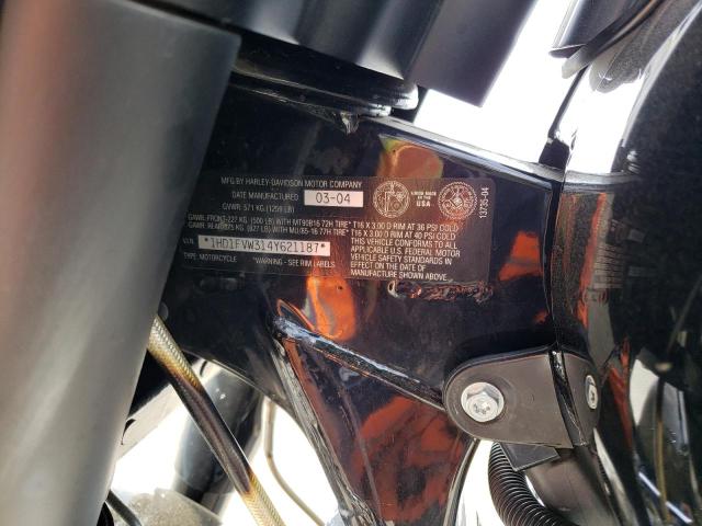2004 HARLEY-DAVIDSON FLHTI 1HD1FVW314Y621187