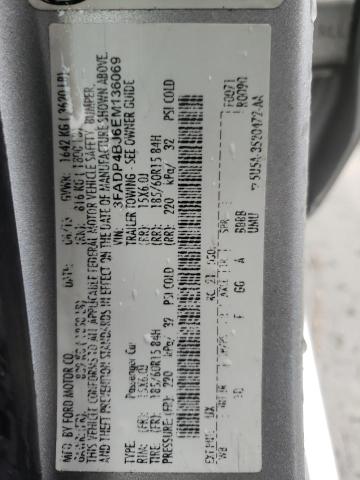 2014 FORD FIESTA SE - 3FADP4BJ6EM136069
