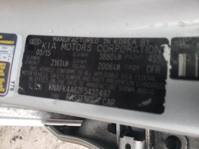 KNAFK4A62F5432497 Kia Forte Lx 2015. Фото: 9