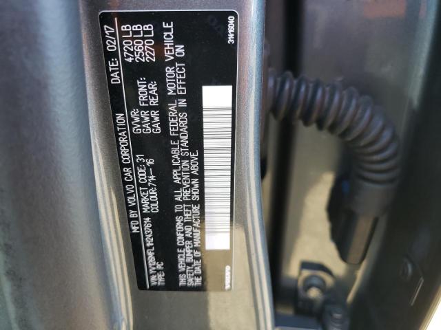 2017 VOLVO S60 YV126MFL1H2437614