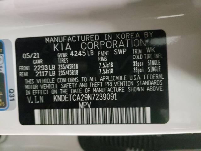 2022 KIA SELTOS SX KNDETCA29N7239091