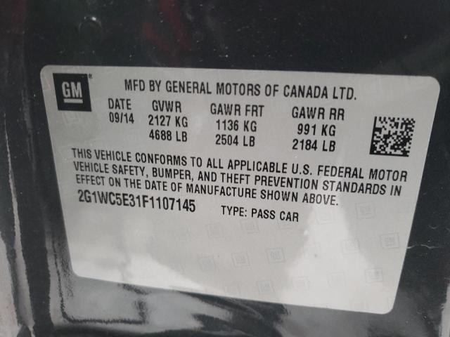 2015 CHEVROLET IMPALA LIM 2G1WC5E31F1107145