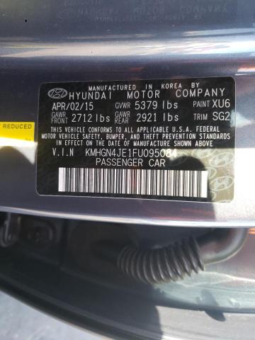 2015 HYUNDAI GENESIS 3. KMHGN4JE1FU095084
