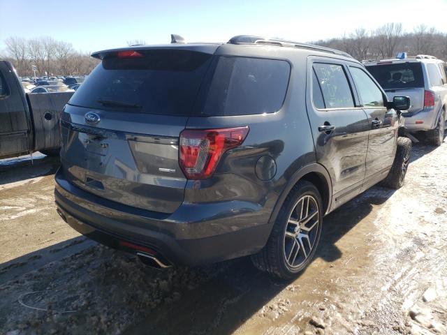 1FM5K8GT5HGE31298 Ford Explorer S 2017. Фото: 3