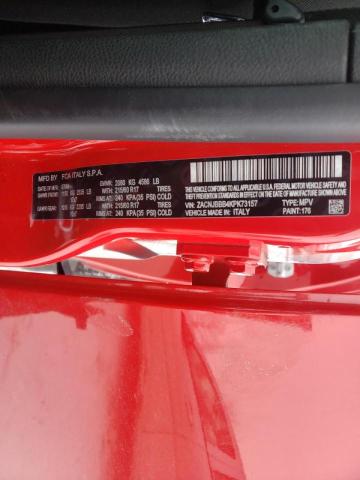 2019 JEEP RENEGADE L ZACNJBBB4KPK73157
