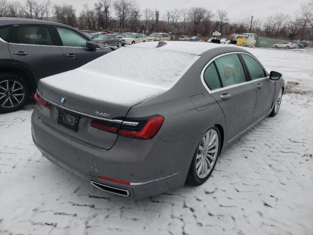 2022 BMW 740 XI WBA7T4C05NCH67843