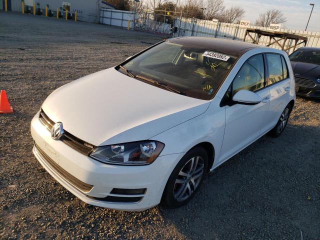 2015 VOLKSWAGEN GOLF TDI 3VW2A7AU1FM018350