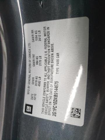 2011 CHEVROLET CAMARO LT - 2G1FC1EDXB9144675