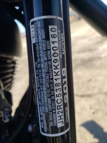 2019 HONDA VT750 C2B JH2RC5381KK900160
