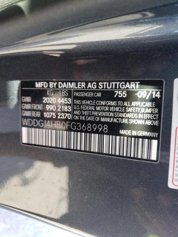 2015 MERCEDES-BENZ C 250 - WDDGJ4HB0FG368998