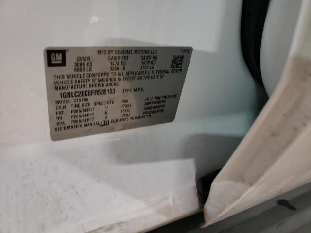 2015 CHEVROLET TAHOE POLI 1GNLC2EC6FR538183