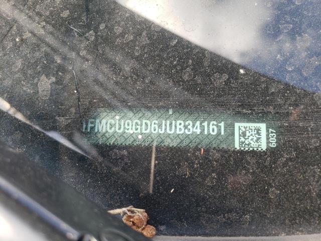 2018 FORD ESCAPE SE 1FMCU9GD6JUB34161