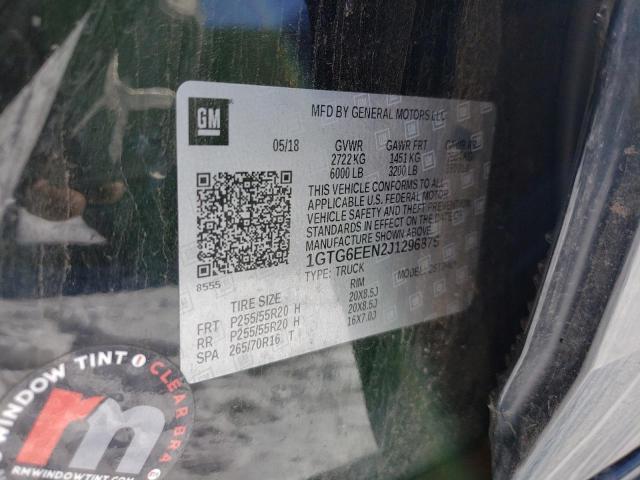 2018 GMC CANYON DEN 1GTG6EEN2J1296875