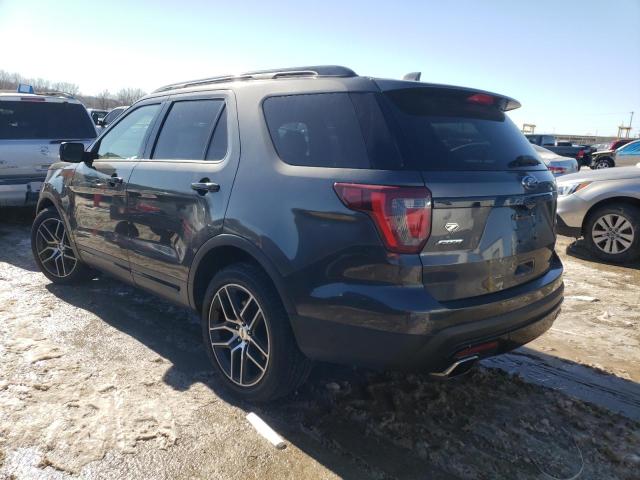 1FM5K8GT5HGE31298 Ford Explorer S 2017. Фото: 2