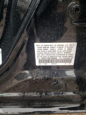 2015 ACURA ILX 20 19VDE1F36FE000099