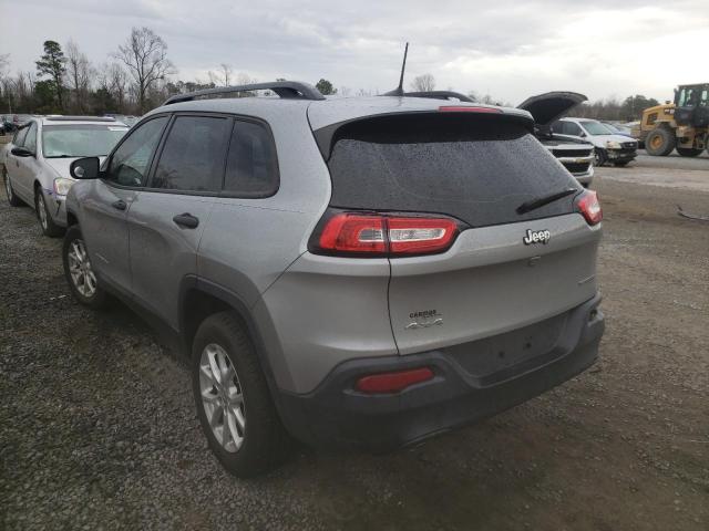 2016 JEEP CHEROKEE S - 1C4PJMAB9GW112046