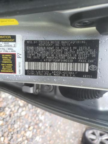 2015 TOYOTA CAMRY LE 4T1BF1FKXFU480339