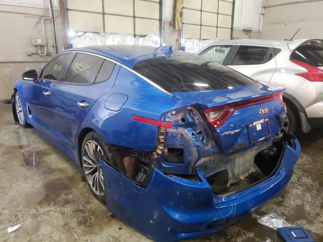 2018 KIA STINGER PR KNAE25LA0J6015496