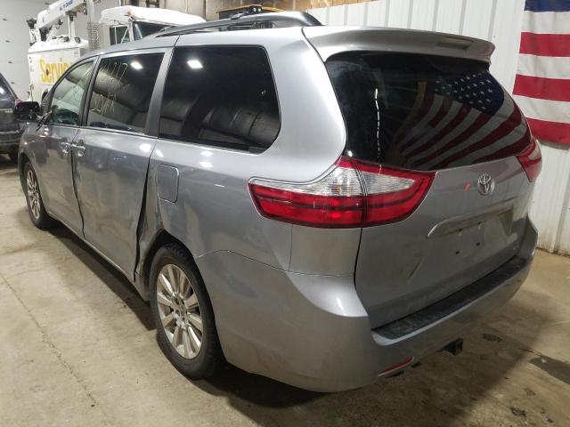 5TDJK3DC8GS136372 Toyota Sienna Le 2016. Фото: 2
