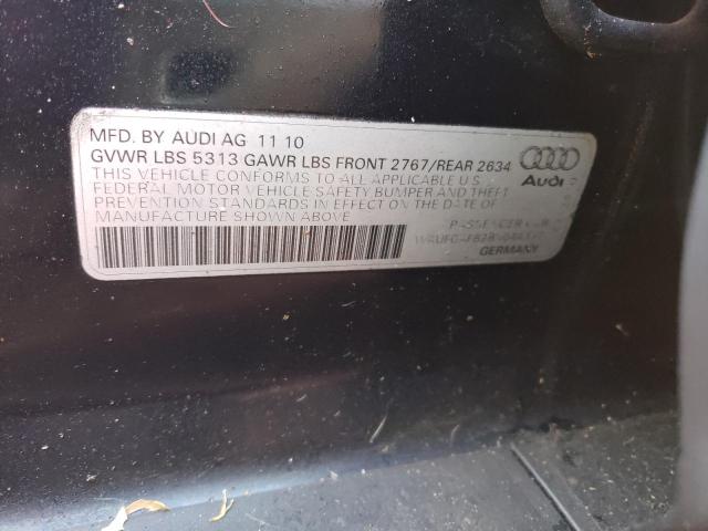 WAUFGAFB2BN044377 Audi A6 Premium 2011. Фото: 9