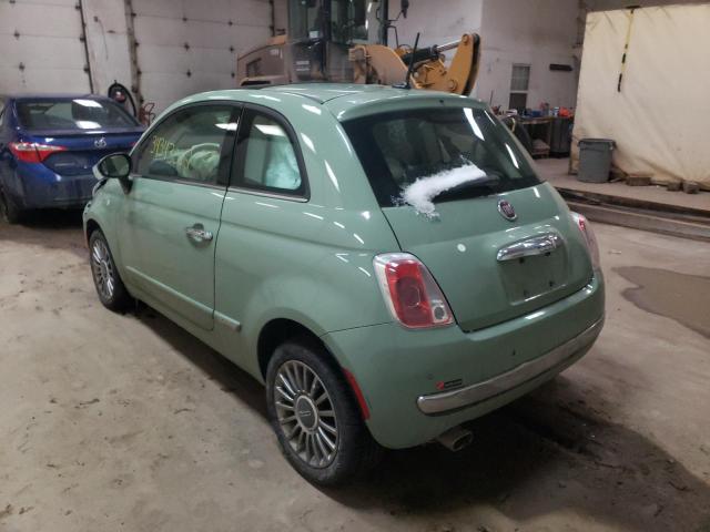 2012 FIAT 500 LOUNGE - 3C3CFFCR7CT344333