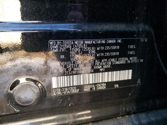 2019 TOYOTA RAV4 ADVEN 2T3J1RFV6KW001256