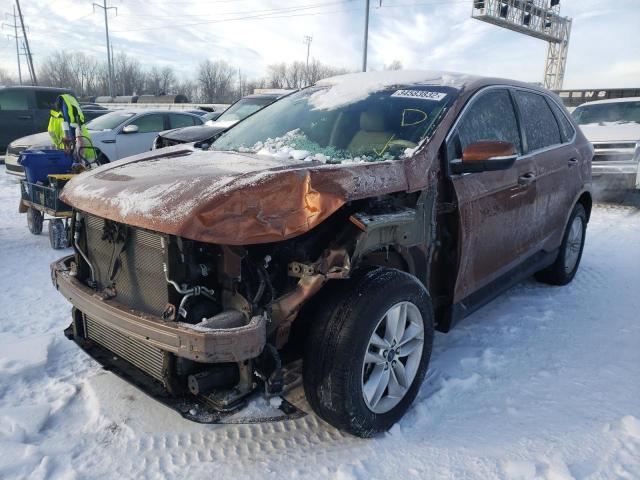 2FMPK4J90HBB35319 Ford Edge Sel 2017. Фото: 1