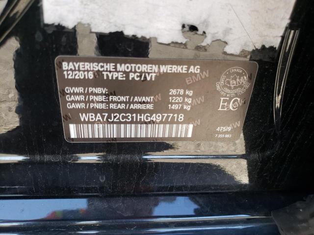 2017 BMW 740 XE WBA7J2C31HG497718