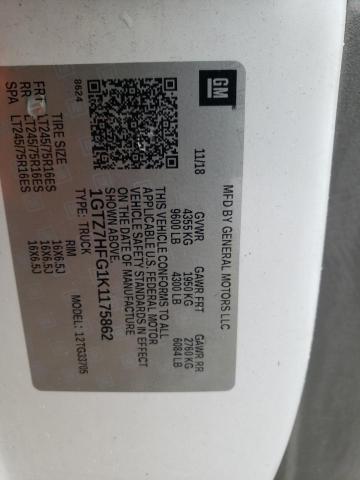2019 GMC SAVANA G35 1GTZ7HFG1K1175862