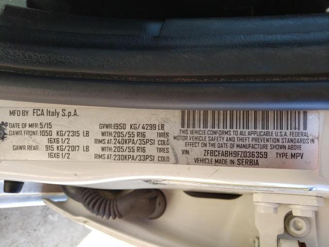 2015 FIAT 500L EASY ZFBCFABH9FZ036359