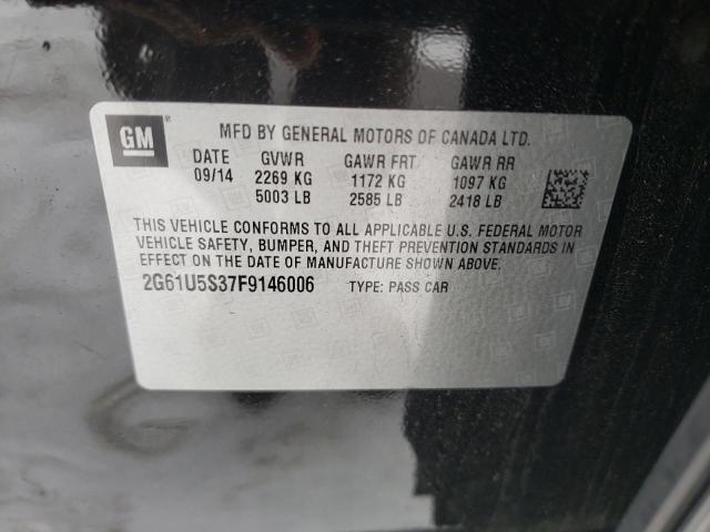 2015 CADILLAC XTS - 2G61U5S37F9146006