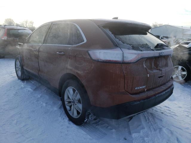 2FMPK4J90HBB35319 Ford Edge Sel 2017. Фото: 2