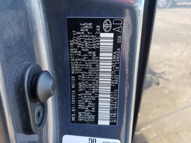2017 TOYOTA COROLLA L - 2T1BURHE8HC848761