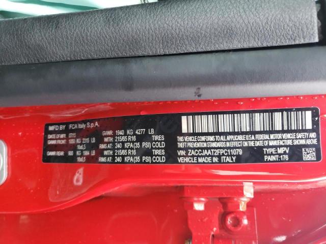 2015 JEEP RENEGADE - ZACCJAAT2FPC11079