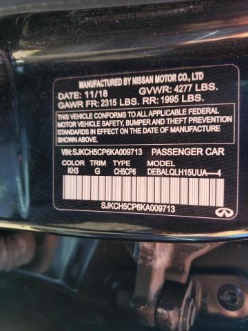 2019 INFINITI QX30 SJKCH5CP6KA009713