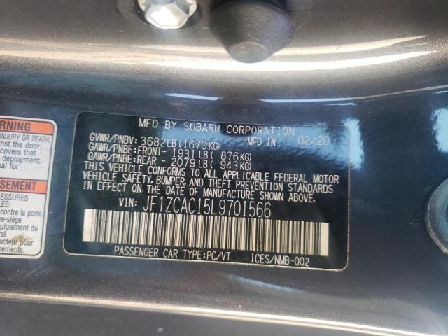 2020 SUBARU BRZ LIMITE JF1ZCAC15L9701566