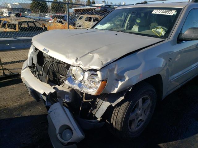 1J8HR58P47C657358 Jeep Grand Cher 2007. Фото: 8