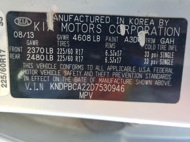 2013 KIA SPORTAGE L - KNDPBCA22D7530946