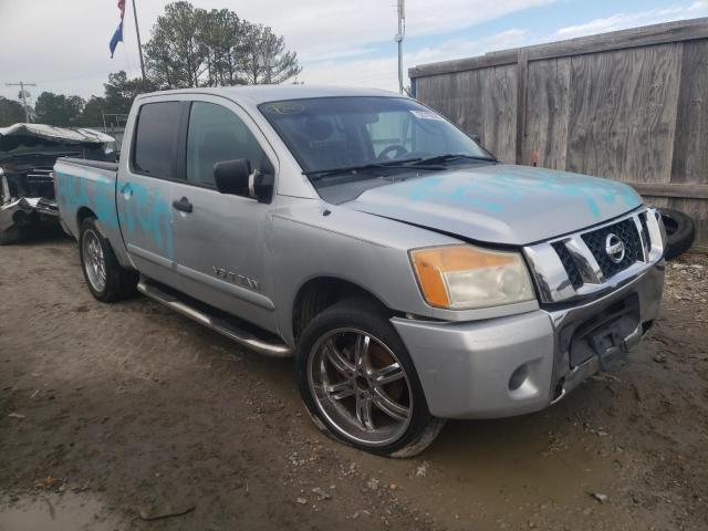Salvage trucks for sale at Florence, MS auction: 2008 Nissan Titan XE