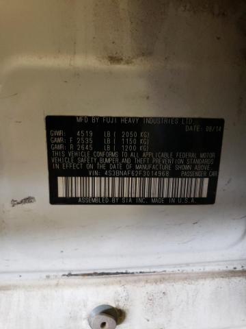 2015 SUBARU LEGACY 4S3BNAF62F3014968